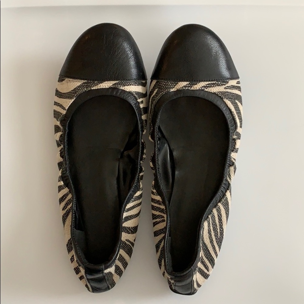 Cole Haan Zebra print flats